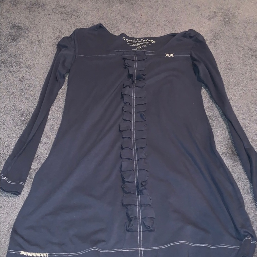 PROJECT E long gray shirt